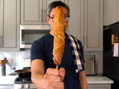 Lumpia Corndog Longganisa: i got that dog in me